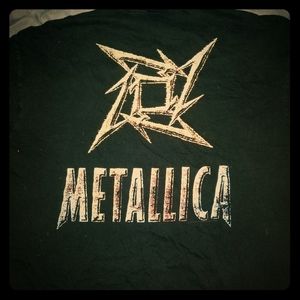 Vintage metallica 90's lead tour concert tshirt XL